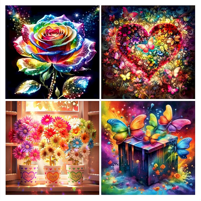 Art Craft Ideas With Paper - SDOYUNO DIY 5D Diamond Painting Full