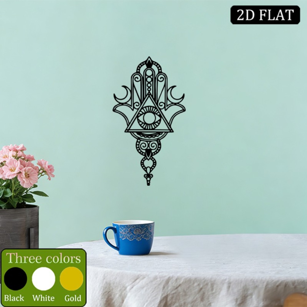 Art & Craft Teacher Vacancy - CIFBUY Iron Wall Art Hamsa Evil