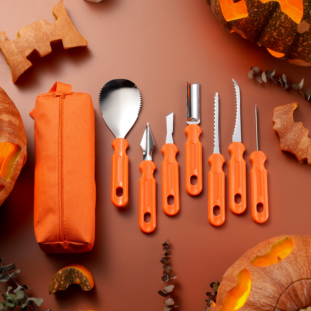 Art Craft Vegetables - Halloween Pumpkin Carving Kit Professional Tools