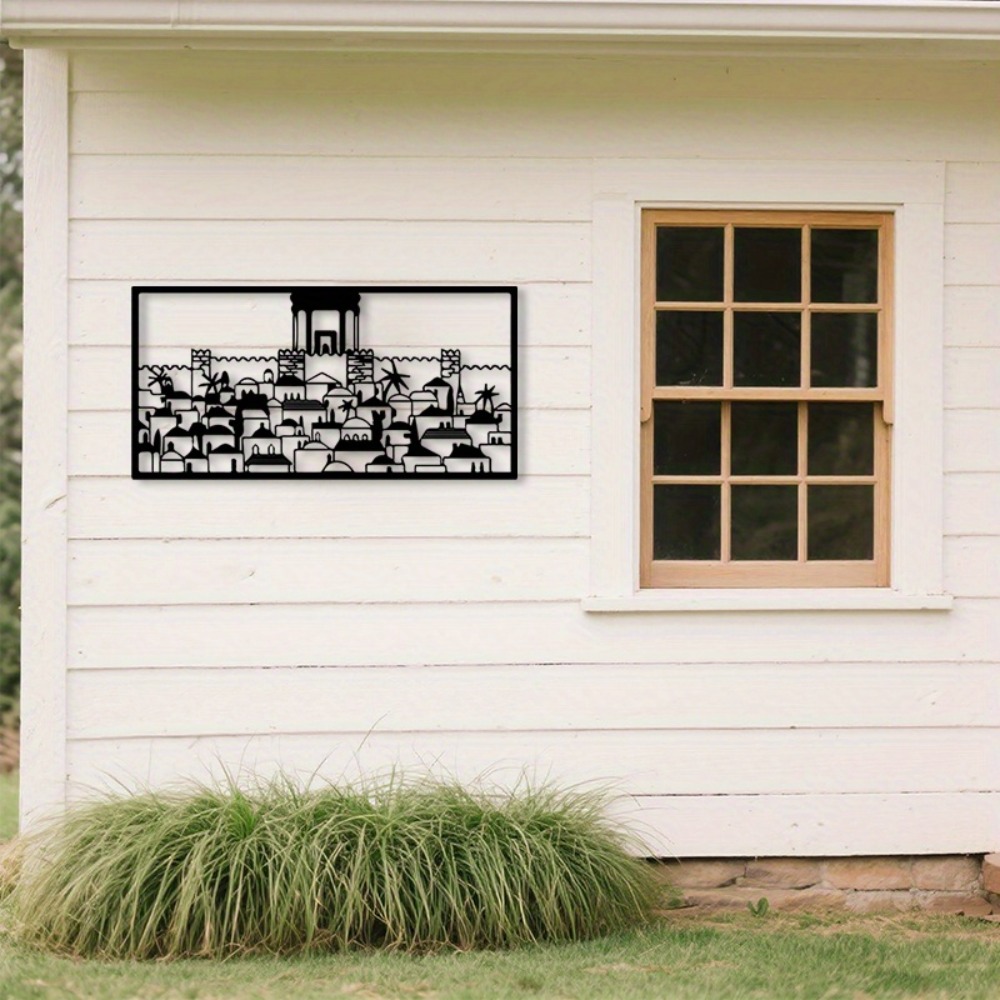 Art & Craft Teacher Vacancy - CIFBUY Metal Wall Art Jerusalem Mural