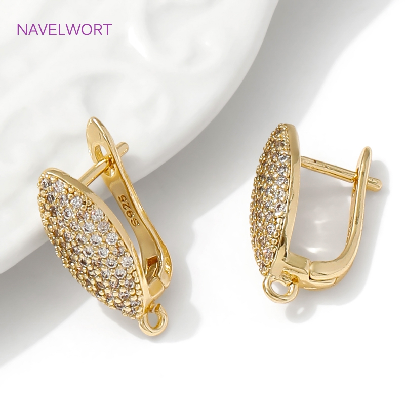18K Gold Plated Brass Earwires - Art Craft Making 评论和价格