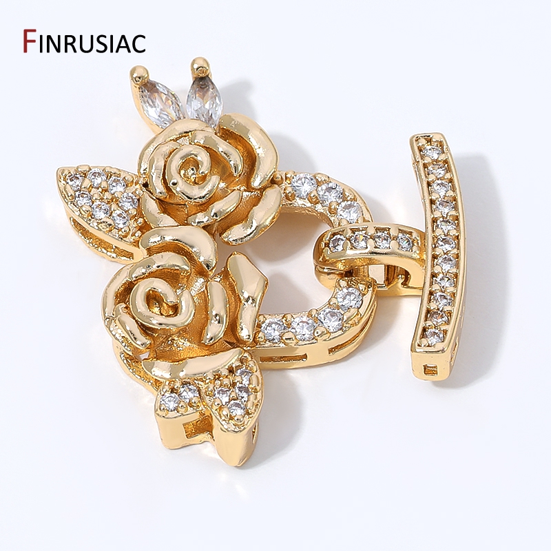 14K Gold Plated Brass Zircon F - Art Craft Making 评论和价格