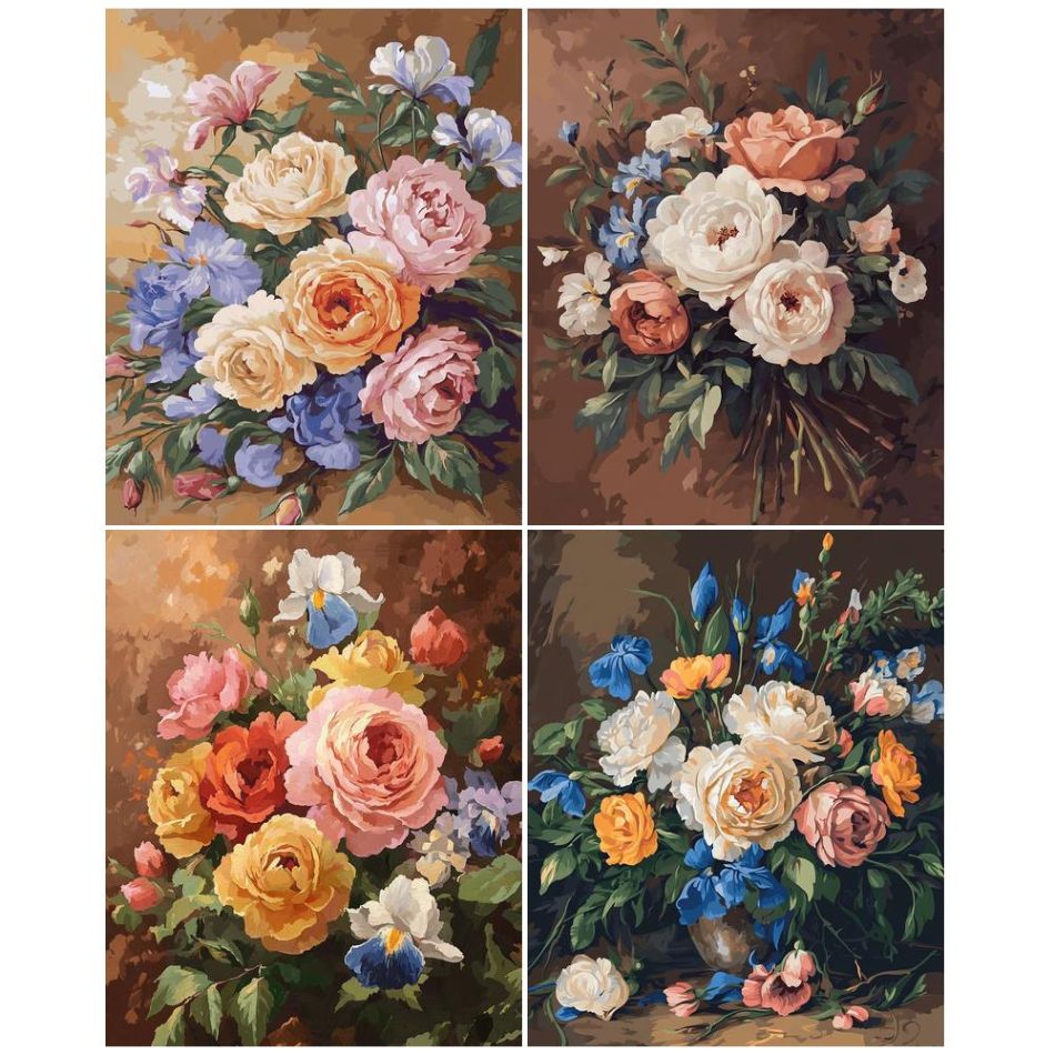 CHENISTORY Flower 5d Diamond P - Art Craft Ideas With Paper 评论和价格