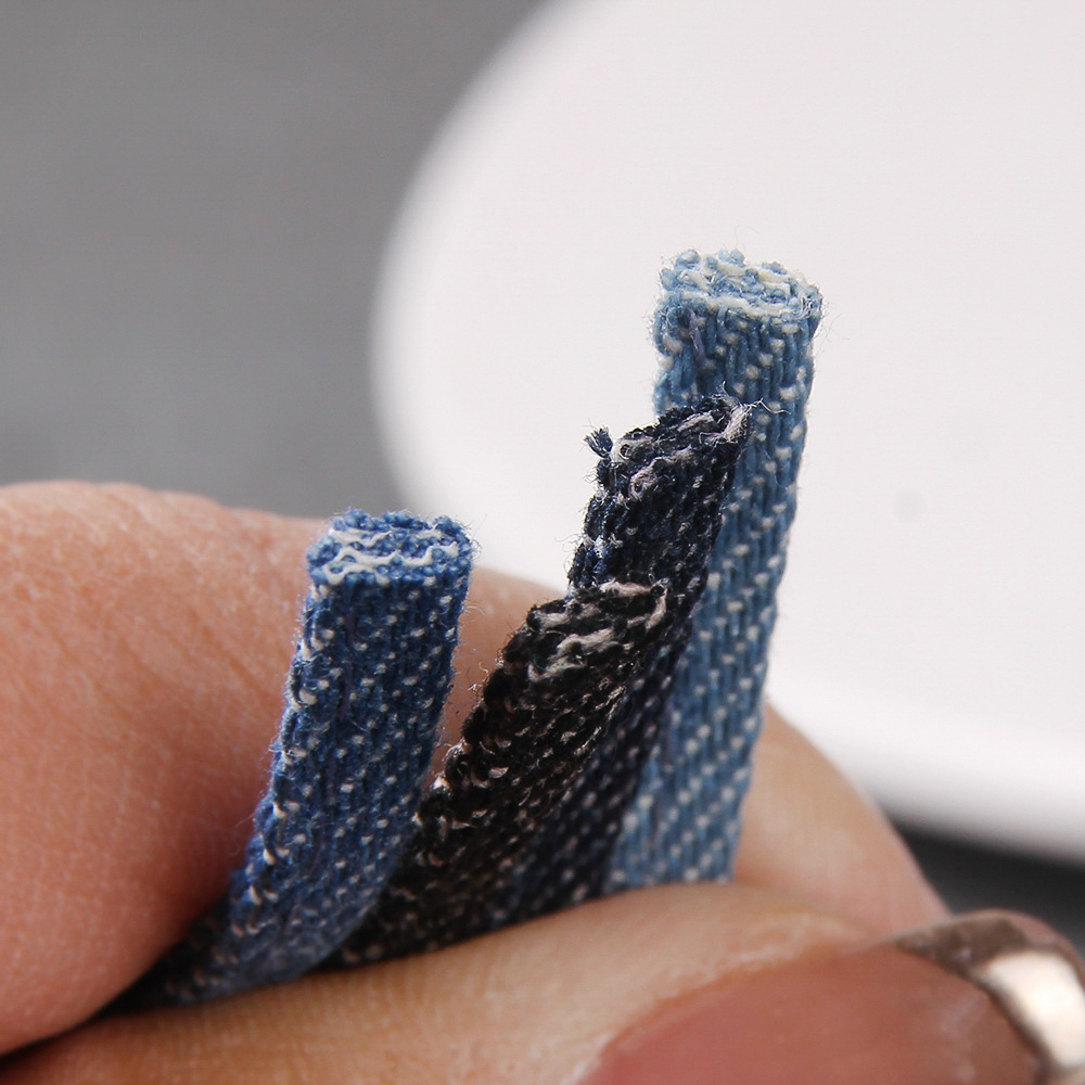 5meters 5mm Denim Strap Falt C - Art Craft Accessories 评论和价格