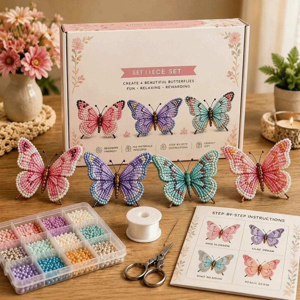 Tiny Beads 3D Beaded Animal Ki - Art Craft Animals 评论和价格