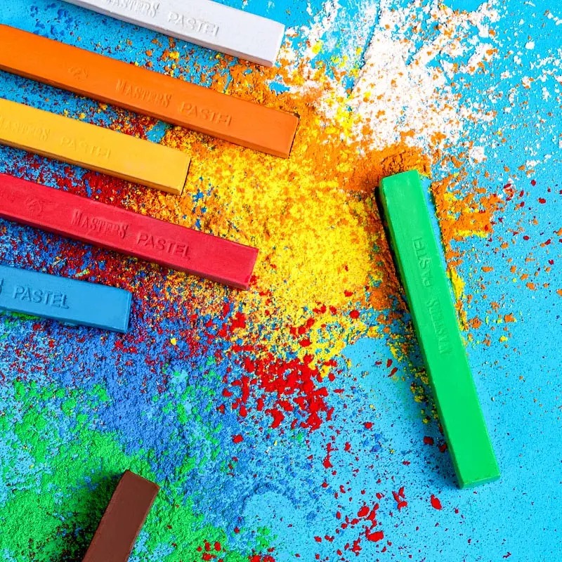 Artist Chalk Stick Set 12/24/3 - Chalk Pastel Set 评论和价格