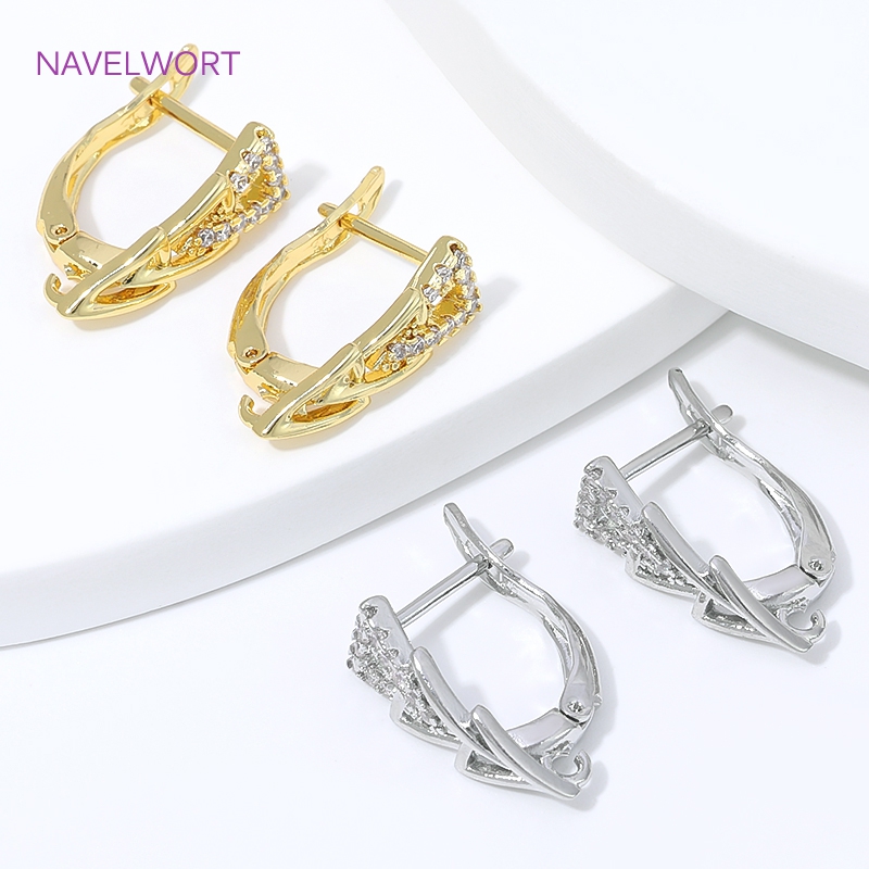 18K Gold Plated Inlaid Zircon  - Art Craft Making 评论和价格
