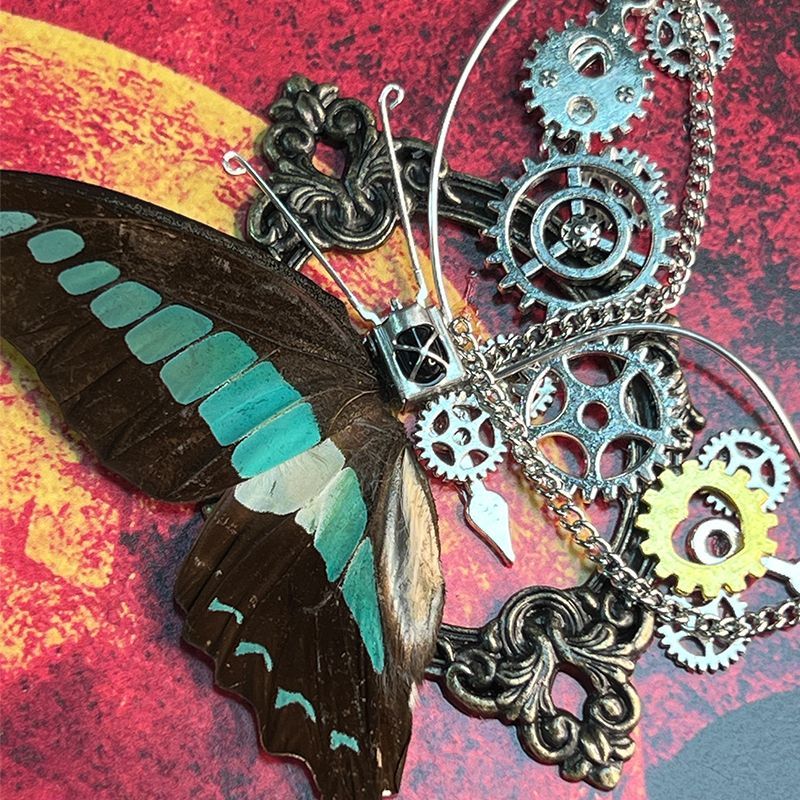Steampunk Butterfly Frame DIY  - Art Craft Animals 评论和价格