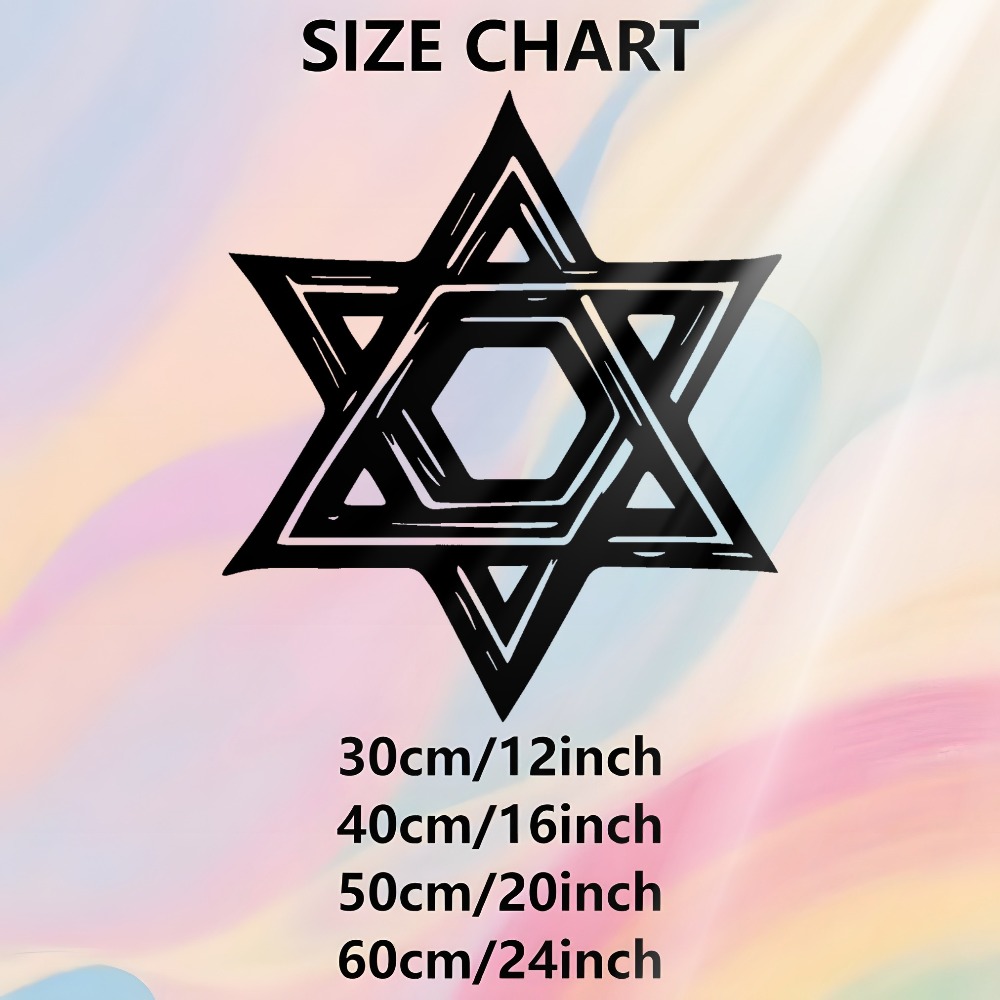 CIFBUY Iron Wall Art Star of D - Art & Craft Teacher Vacancy 评论和价格