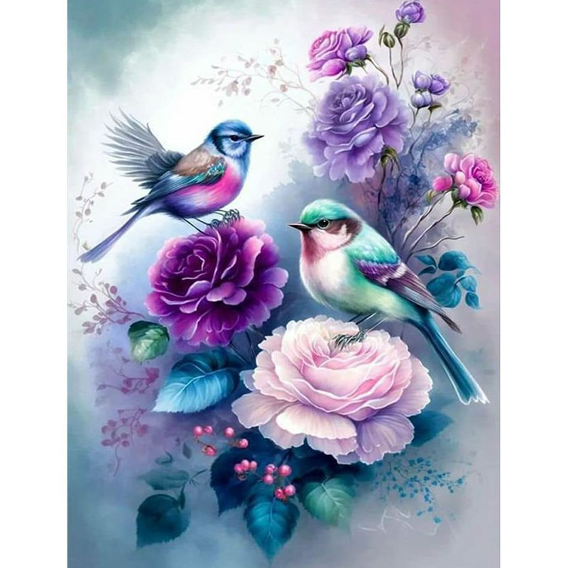 1 Set of Bird Song Flower Frag - Art Craft Animals 评论和价格
