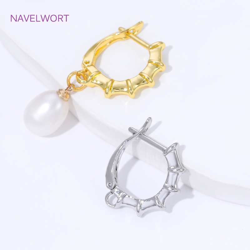 18K Gold Plated Smooth Earring - Art Craft Making 评论和价格