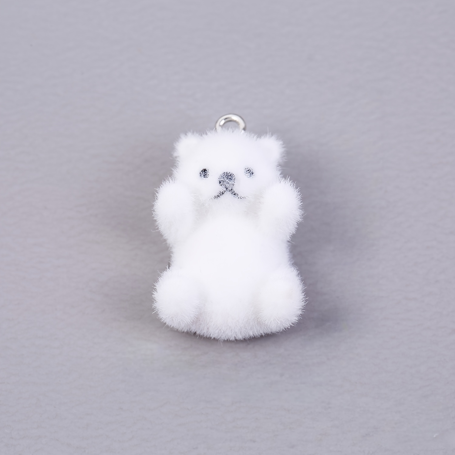 6Pcs Polar Bear Resin Charms C - Art Craft Accessories 评论和价格