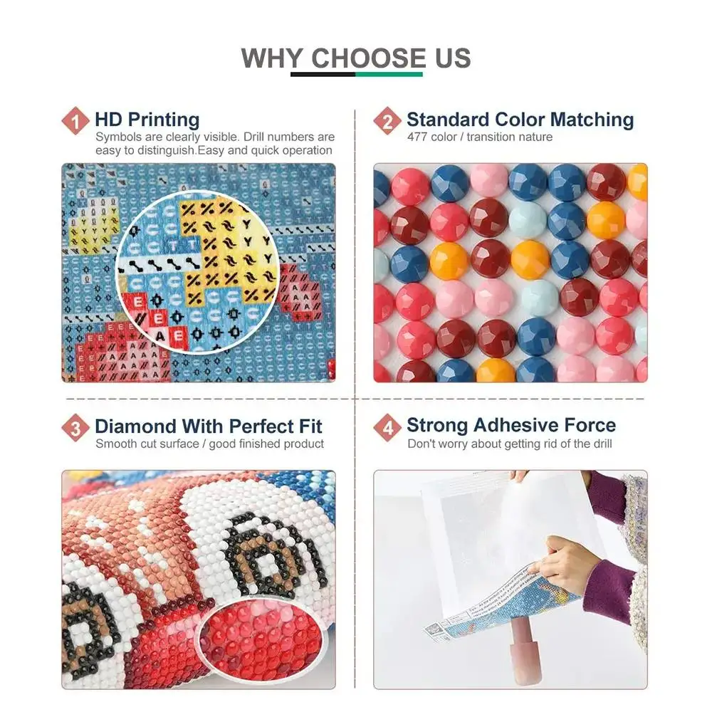 5d DIY Diamond Art Painting Ki - Art Craft Animals 评论和价格