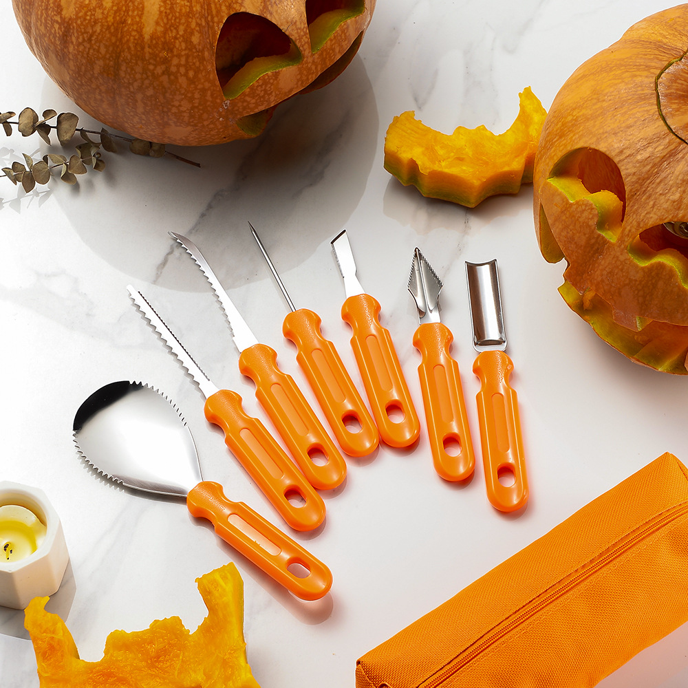 Halloween Pumpkin Carving Kit  - Art Craft Vegetables 评论和价格