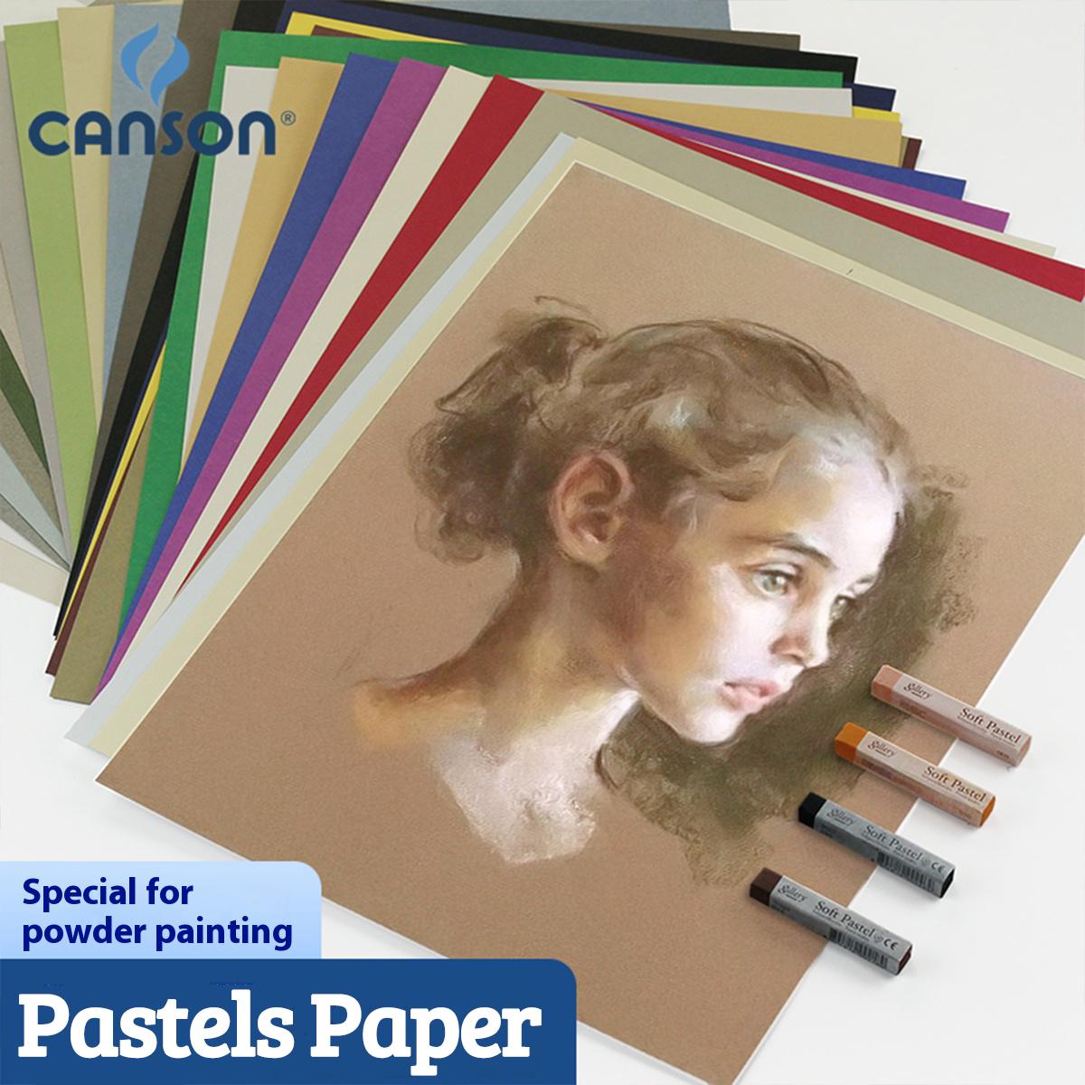CANSON Pastels Paper,16K 16 Sh - Chalk Pastel Set 评论和价格