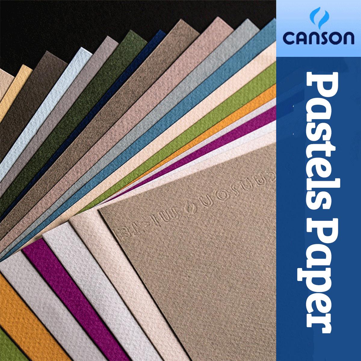 CANSON Pastels Paper,16K 16 Sh - Chalk Pastel Set 评论和价格