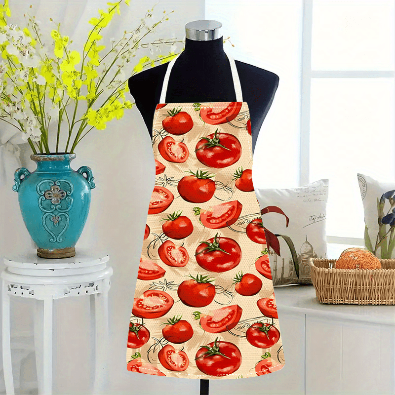 1pc Tomato Apron Red Vegetable - Art Craft Vegetables 评论和价格