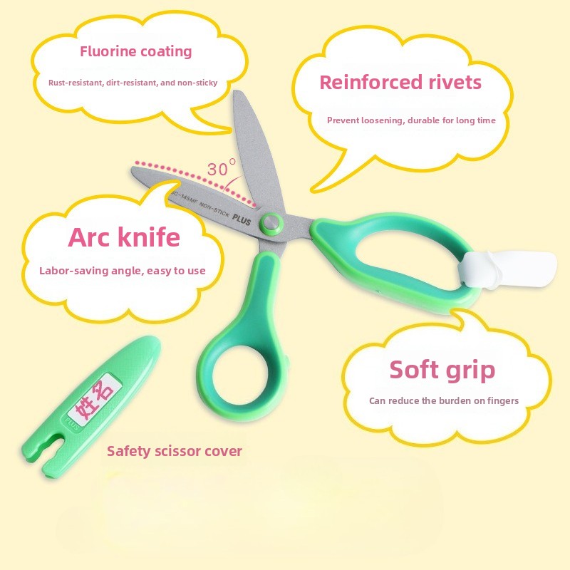 Kids Safety Scissors with Prot - Art Craft Toddlers 评论和价格