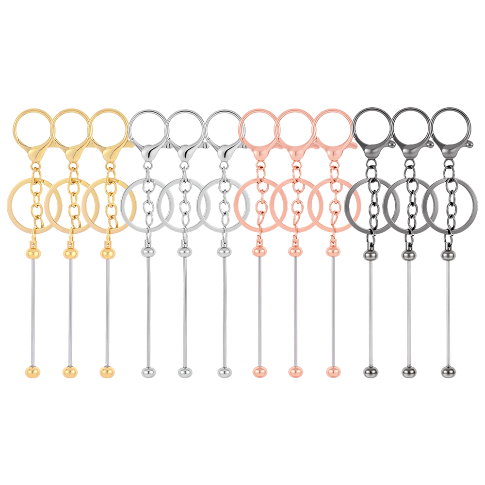 12pcs Detachable Iron Keychain - Art Craft Accessories 评论和价格