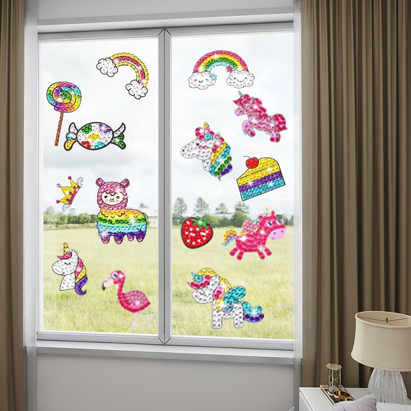 Make Diamond Stickers Kids 5D  - Art Craft Ideas With Paper 评论和价格