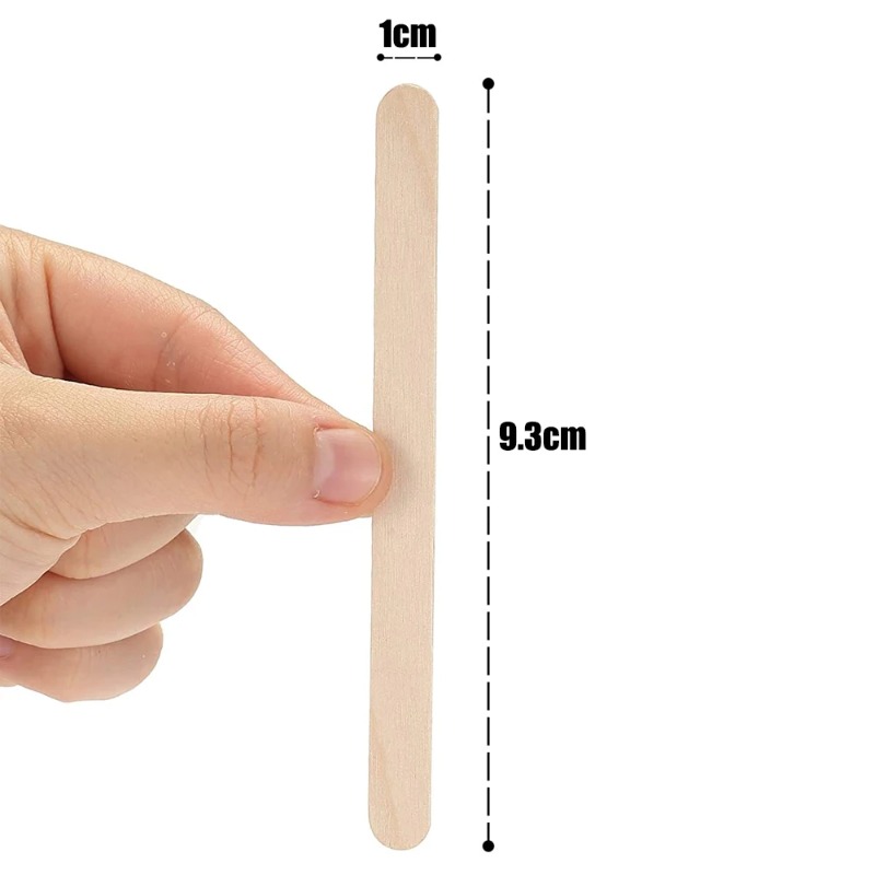  50/100Pcs Popsicle Sticks Pu - Art Craft Ice Cream 评论和价格