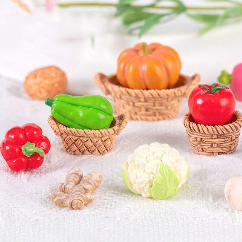 Cute Vegetable Figurines Minia - Art Craft Vegetables 评论和价格