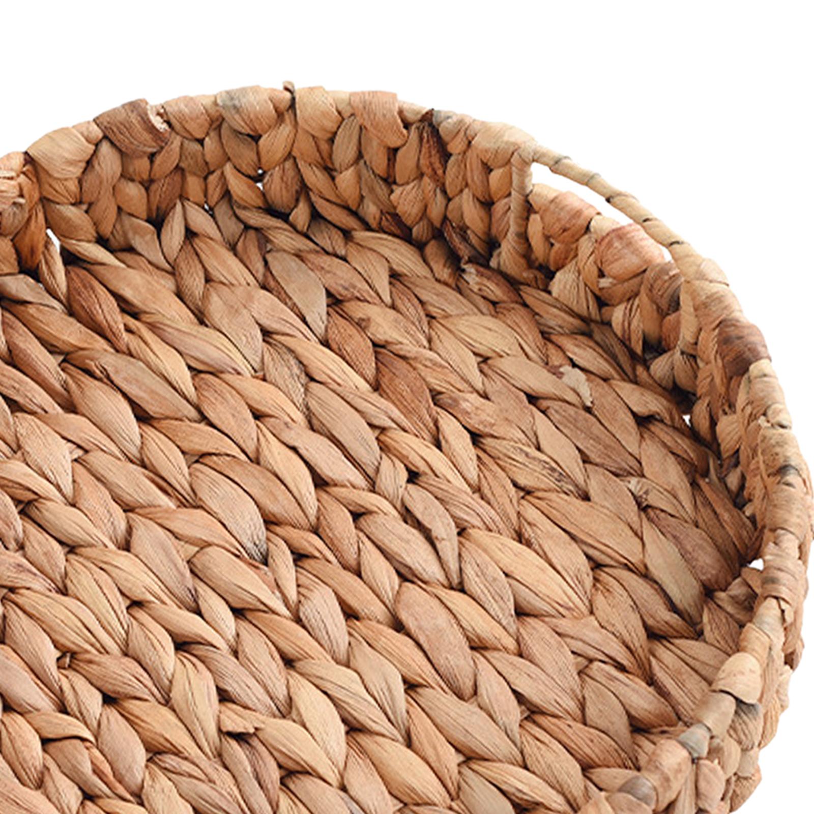 Grass Weaving Tray Wicker Frui - Art Craft Vegetables 评论和价格