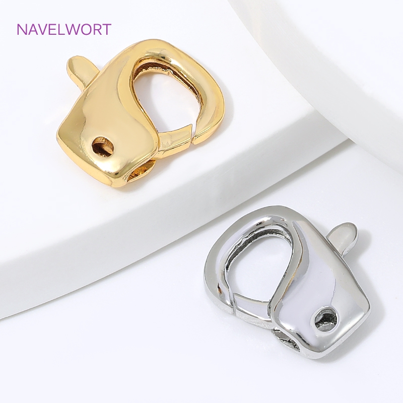 13mm*11.5mm 18K Gold Plated Lo - Art Craft Making 评论和价格