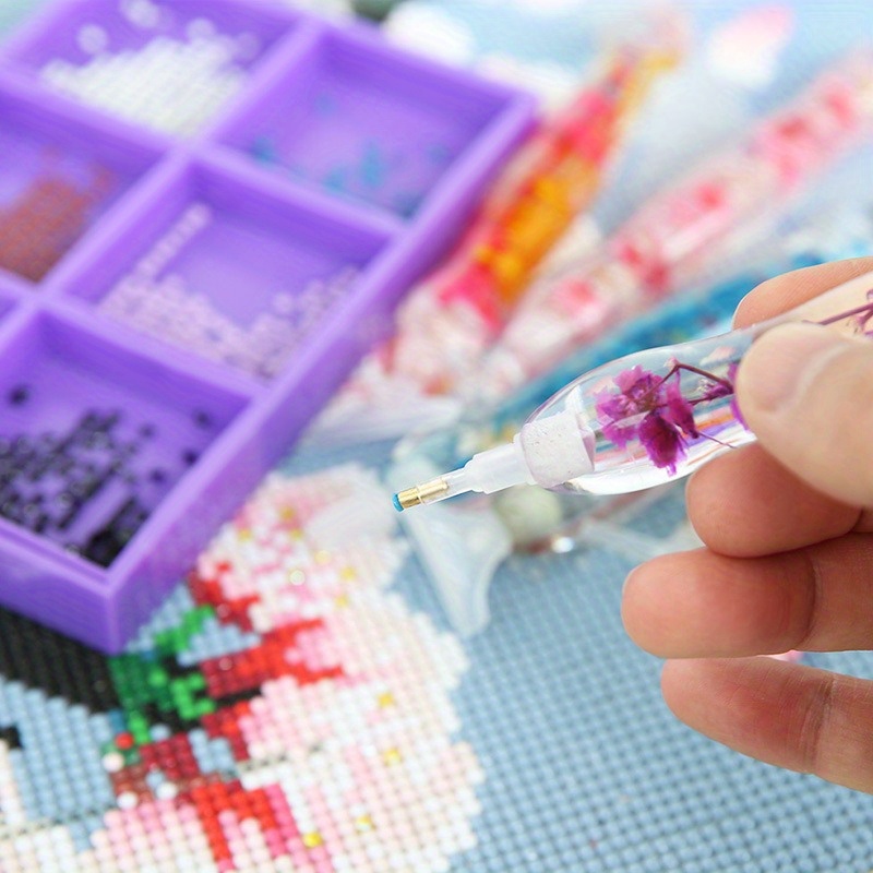 1set Flower Design Resin 5D Di - Art Craft Accessories 评论和价格
