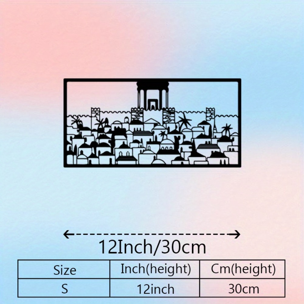 CIFBUY Metal Wall Art Jerusale - Art & Craft Teacher Vacancy 评论和价格
