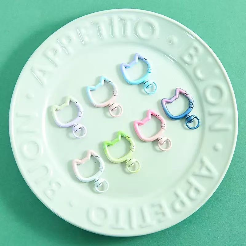 5-10PCS Gradient Cute Cat Clas - Art Craft Making 评论和价格