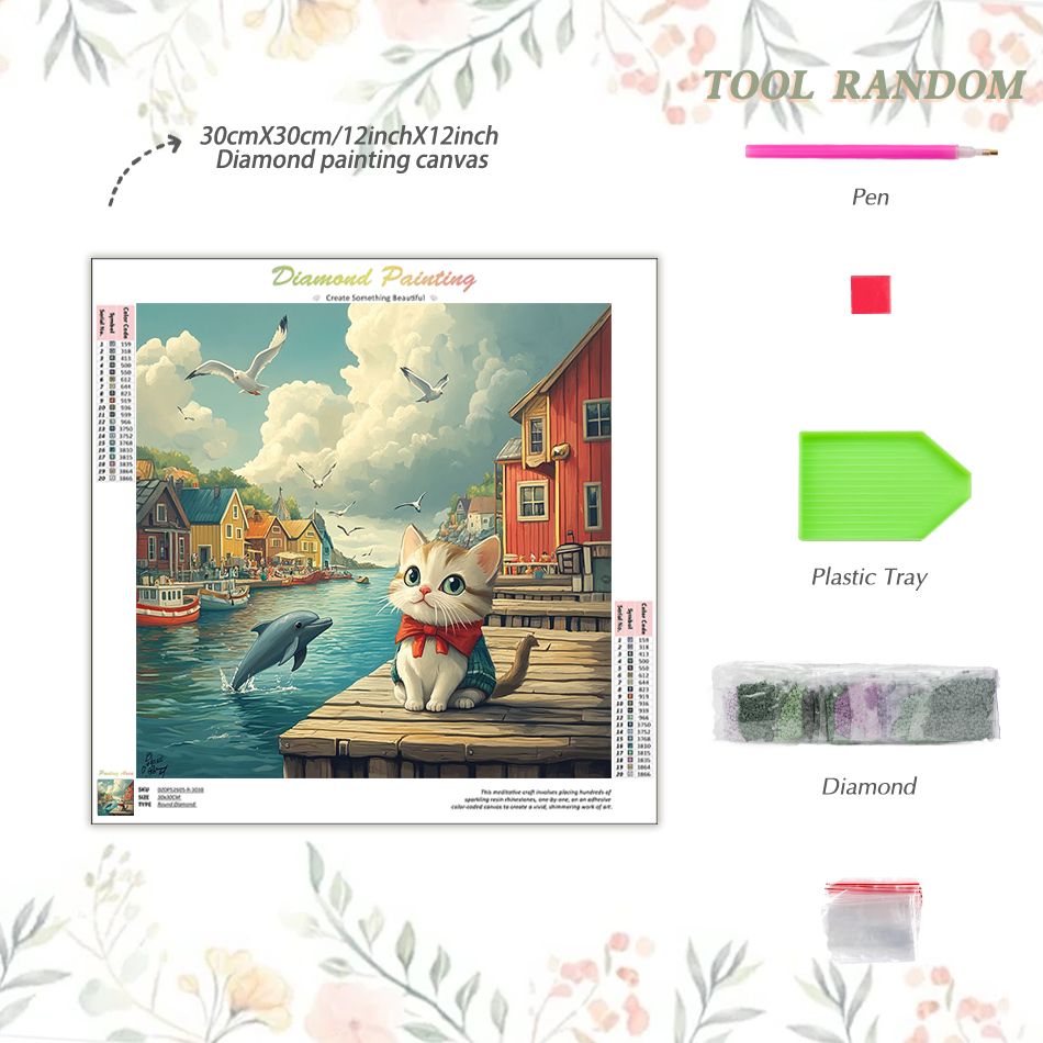 CHENISTORY Cat Diamond Paintin - Art Craft Ideas With Paper 评论和价格
